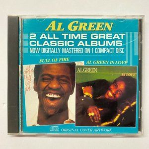 2 All Time Great Classic Albums: Is Love / Full Of Fire by Al Green (CD, 1986)